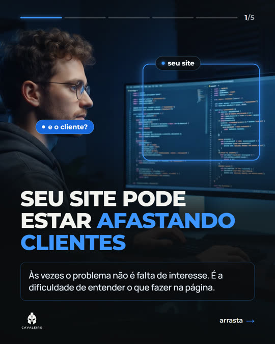 Carrossel: seu site pode estar afastando clientes