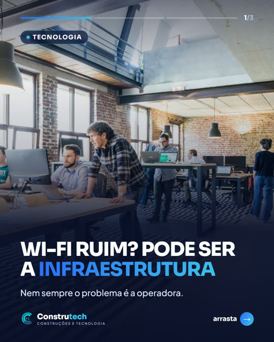 Carrossel: Wi-Fi ruim no escritório